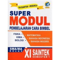 Image of SUPER MODUL PEMBELAJARAN SAINTEK XI SEM 1