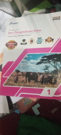 Image of BUKU ILMU PENGETAHUAN ALAM KELAS X KURMER