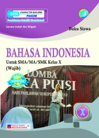 Image of BAHASA INDONESIA KELAS X