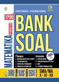 Image of BANK SOAL MATEMATIKA PEMINATAN