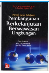 Image of PEMBANGUNAN BERKELANJUTAN BERWAWASAN LINGKUNGAN