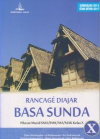 Image of BAHASA SUNDA KELAS X