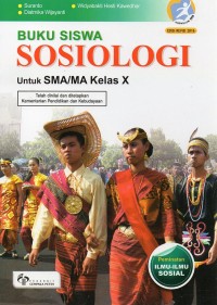 Image of BUKU SISWA SOSIOLOGI KELAS X