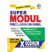 Image of SUPER MODUL PEMBELAJARAN SOSHUM X SEM 2