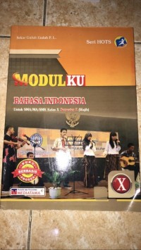 Image of MODULKU BAHASA INDONESIA KELAS X SEM 2
