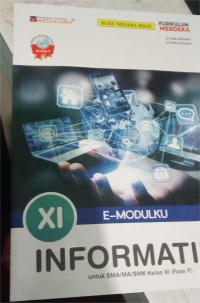 Image of Buku E-Modulku Informatika XI