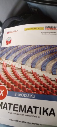 Image of Buku E-Modulku MTK Kelas X(FASE E)