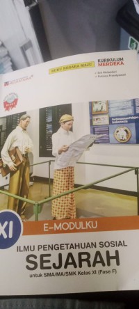 Image of Buku E-Modulku Sejarah Kelas XI ( Fase F )