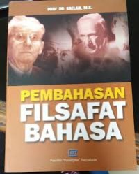 Image of Buku Pembahasan Filsafat Bahasa