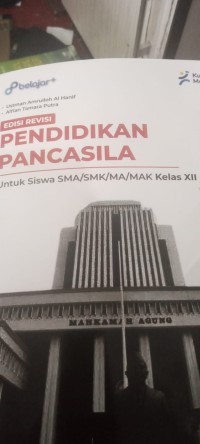 Image of Buku Pendidikan Pancasila Kelas XII Kurmer