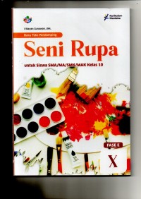 Image of Buku Seni Rupa Kelas X