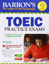 Image of Buku TOEIC PRACTICE EXAMS