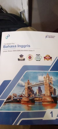 Image of BUKU BAHASA INGGRIS KURMER KELAS 10