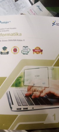 Image of BUKU INFORMATIKA KELAS X KURMER