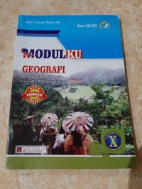 Image of MODULKU GEOGRAFI KELAS X SEM 1